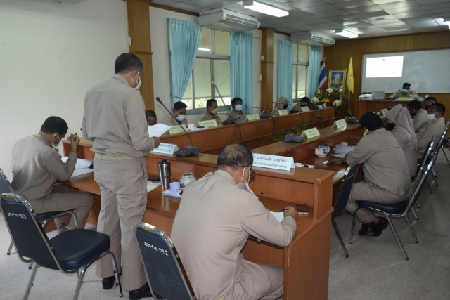 การประชุมสภาเทศบาลตำบลชะรัด
