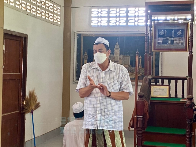 ร่วมละหมาดวันศุกร์และพบปะพูดคุยกับพี่น้องประชาชน ณ มัสยิดบ้านต้นประดู่ ม.1 ตำบลชะรัด
